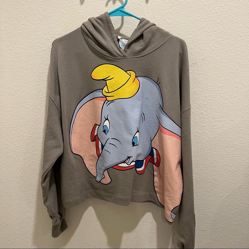 Zara X Disney Dumbo hooded sweatshirts